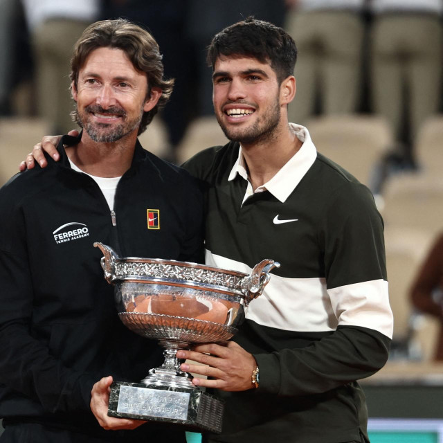 Carlos Alcaraz i Juan Carlos Ferrero