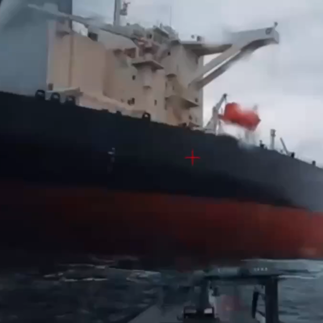Ukrajinski napad na tanker ”Dašan”
