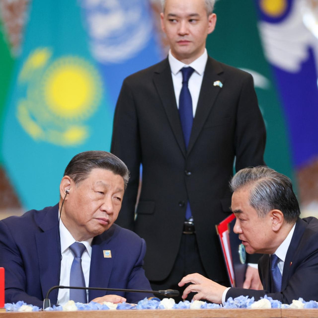 Xi Jinping i Wang Yi