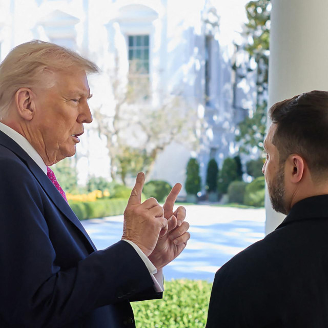 Donald Trump i Volodimir Zelenski