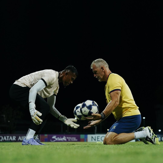 Mario Jozić na treningu Persiba