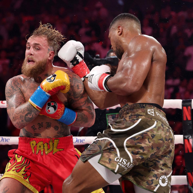 Jake Paul i Anthony Joshua 