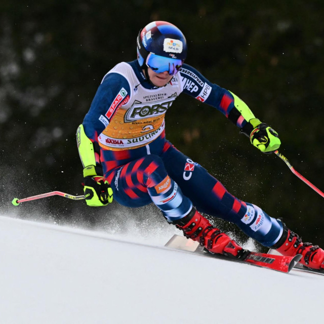 Filip Zubčić je lani vodio nakon prve vožnje veleslaloma u Alta Badiji, u nedjelju starta s brojem 9