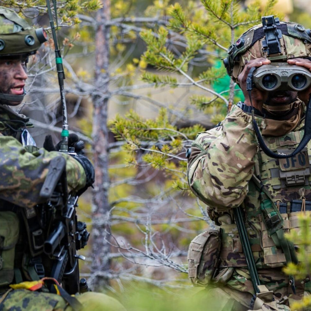 Arhivska fotografija, vježbe NATO-a u Estoniji