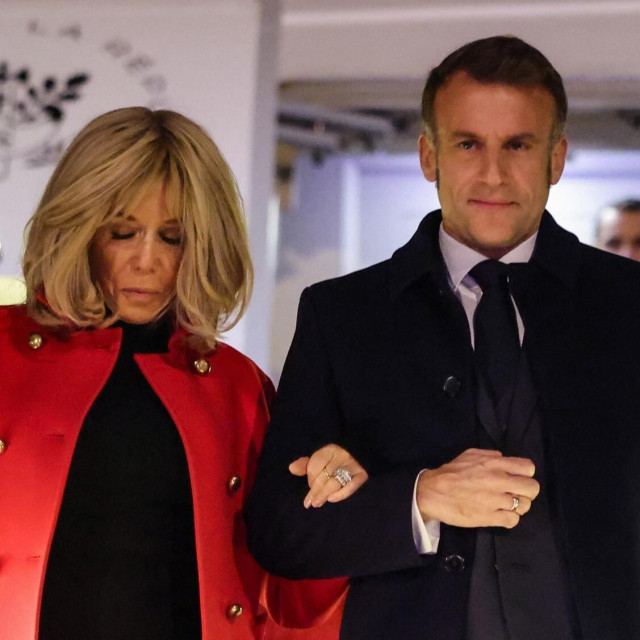 Emmanuel Macron i Brigitte Macron