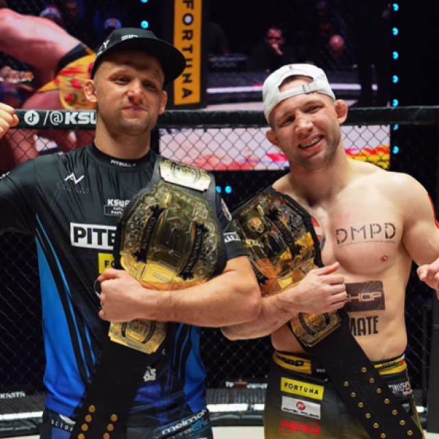 Pawel Pawlak i Adrian Bartosinski