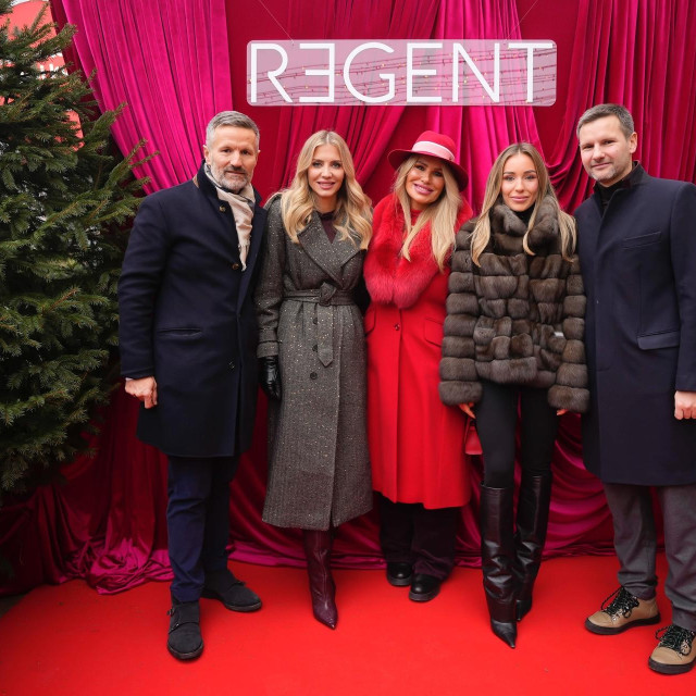 Ante i Petra Todorić, Iva Todorić, Tara Balent i Ivan Todorić