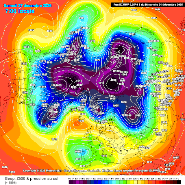 Najnovije prognoze u posljednjim danima 2025. godine signaliziraju prodor hladnoće