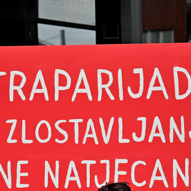 Prosvjed protiv štraparijade u Zagrebu 2024.