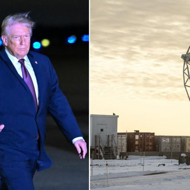 Donald Trump; američka svemirska baza Pituffik na Grenlandu
