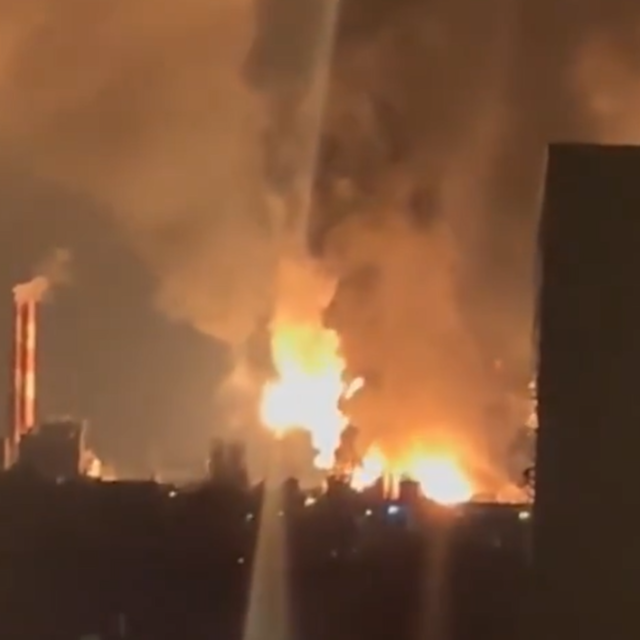 Petrokemija Stavrolen u plamenu