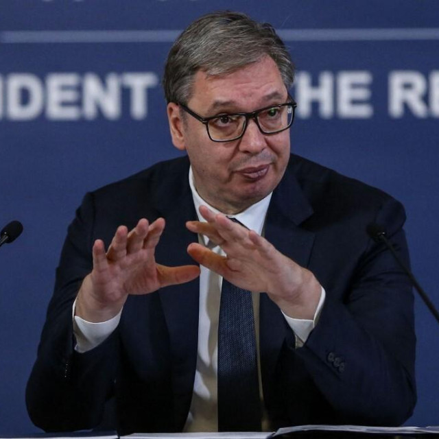 Predsjednik Srbije Aleksandar Vučić