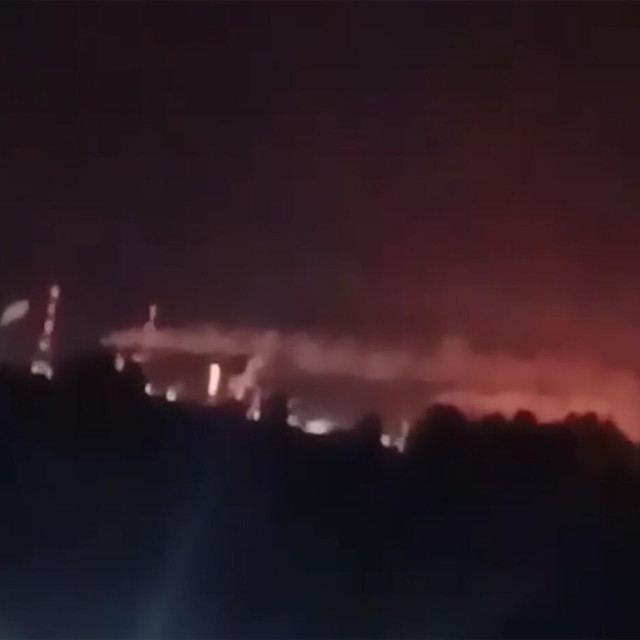 Arhivska fotografija jednog od prijašnjih udara dronova u Tulskoj oblasti