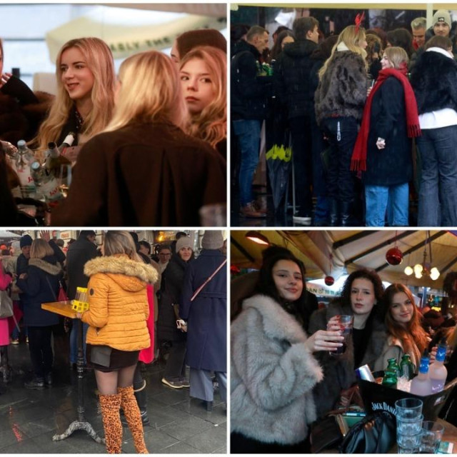 Središte Zagreba na Badnjak je već tradicionalno mjesto za veliku zabavu na otvorenome