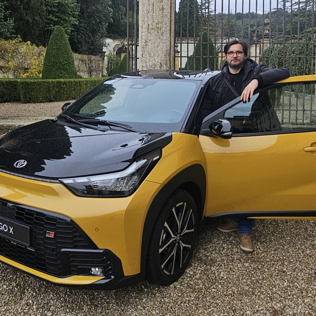 Testne vožnje Toyote Aygo X Hybrid u Firenci