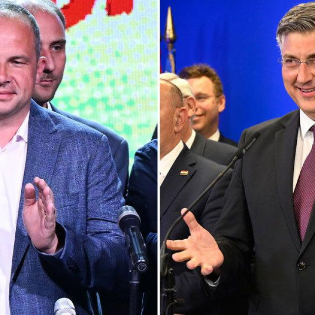 Siniša Hajdaš Dončić i Andrej Plenković