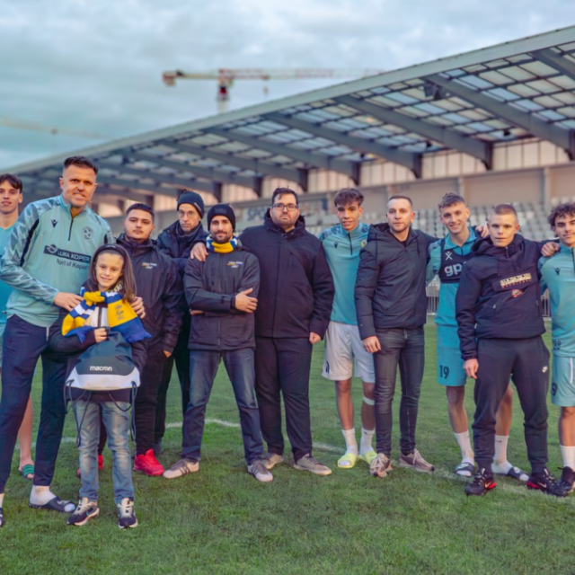 Josip Iličić i dječak, NK Koper