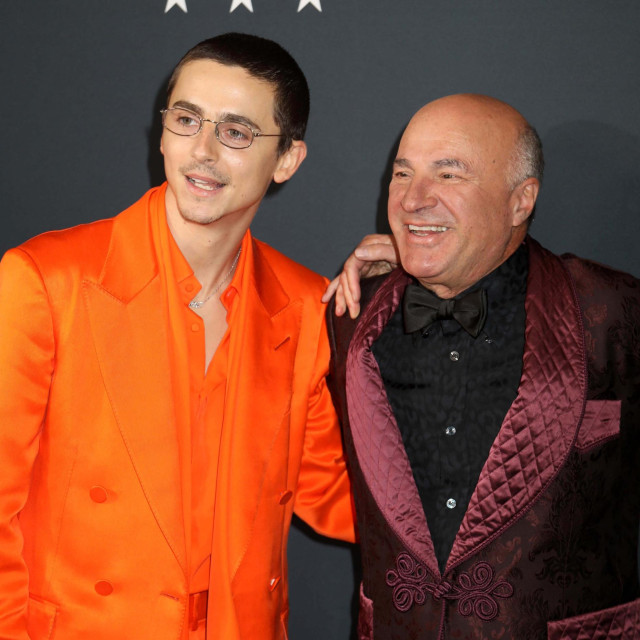 Timothee Chalamet i Kevin O‘Leary na premijeri filma
