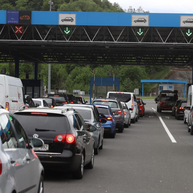 Gužva na granici, ilustracija