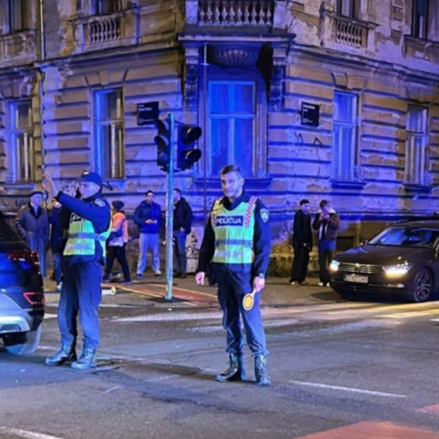Nesreća u centru Zagreba