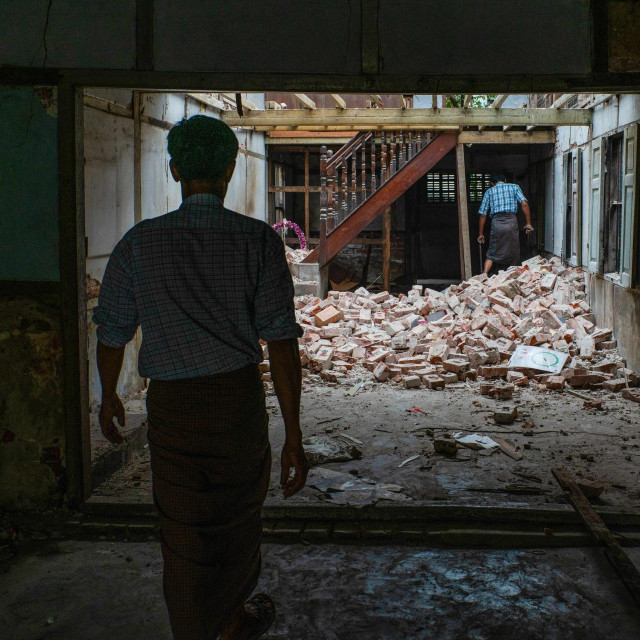 Mjanmar nakon potresa jačine 7.7 stupnjeva po Richteru