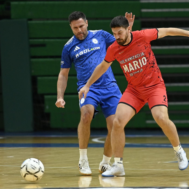 Utakmica veterana Poliklinika Ribnjak - Vulkanizacija Mario Bistro Pizzeria Ema