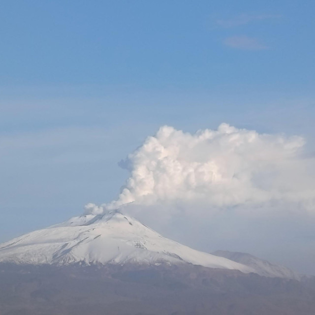 Aktivirala se Etna