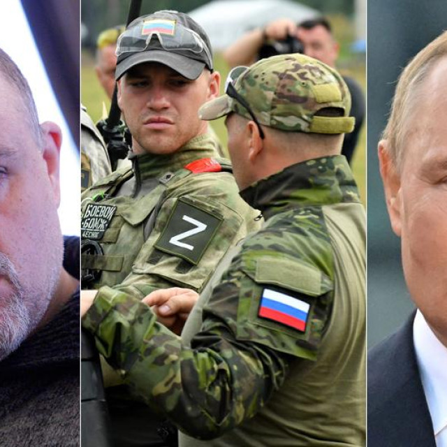 Igor Tabak (lijevo); Vladimir Putin (desno)