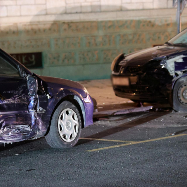 Prometna nesreća, ilustracija