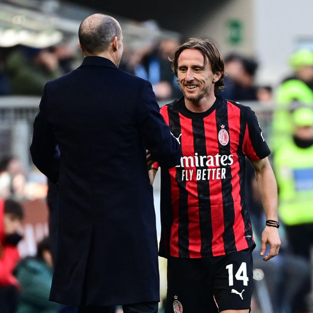 Massimiliano Allegri i Luka Modrić