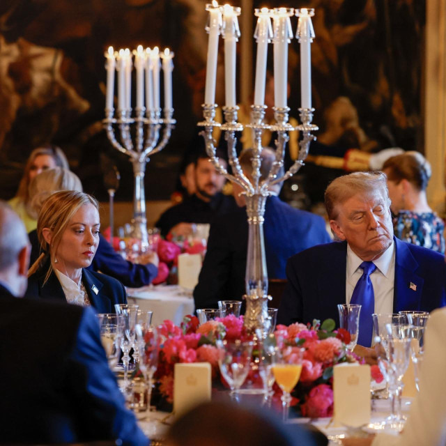 Giorgia Meloni, Donald Trump na NATO-ovom summitu