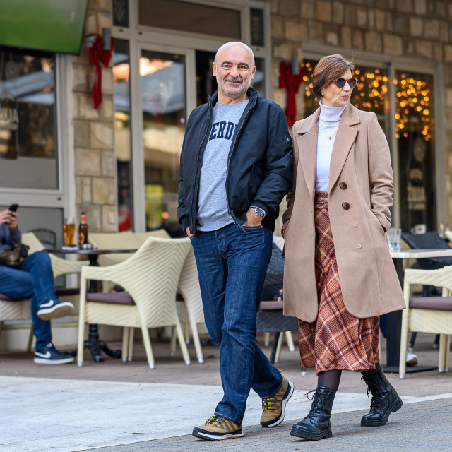 Dubrovnik, 141225.
Djir setnicom uvale Lapad.