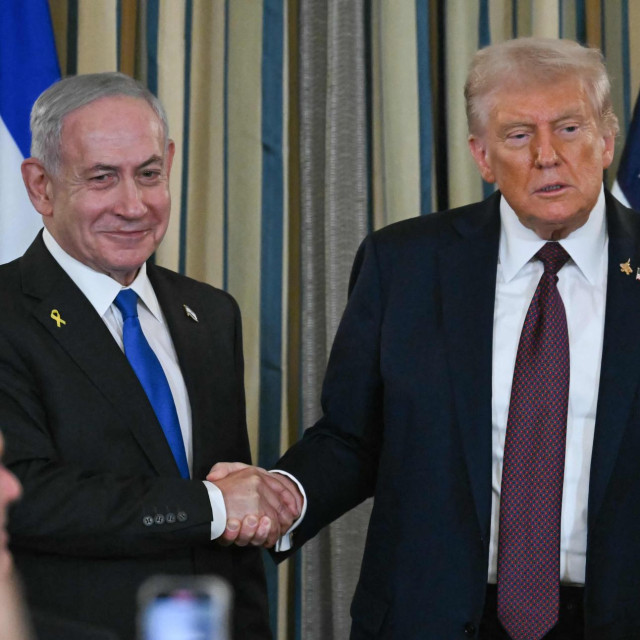 Predsjednik SAD-a Donald Trump i izraelski premijer Benjamin Netanyahu (arhivska fotografija)