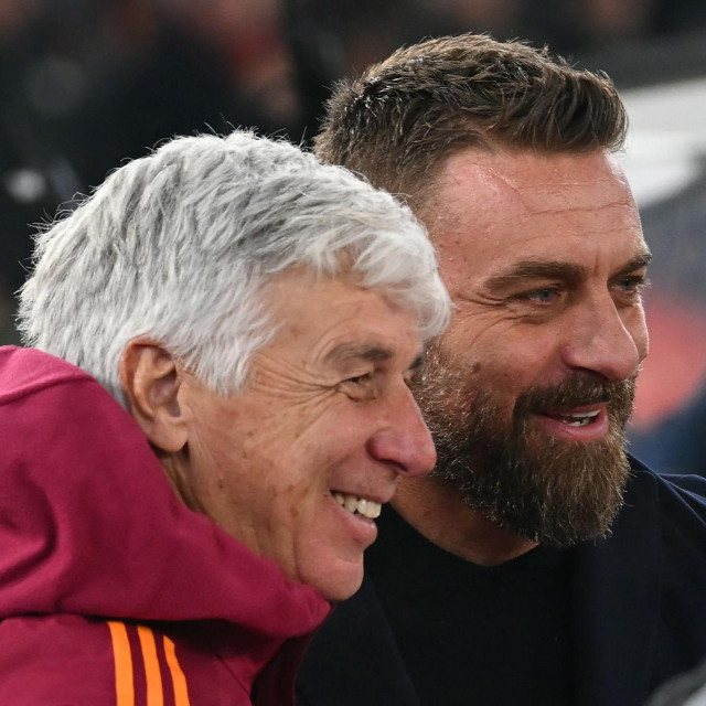 Gian Piero Gasperini i Daniele de Rossi