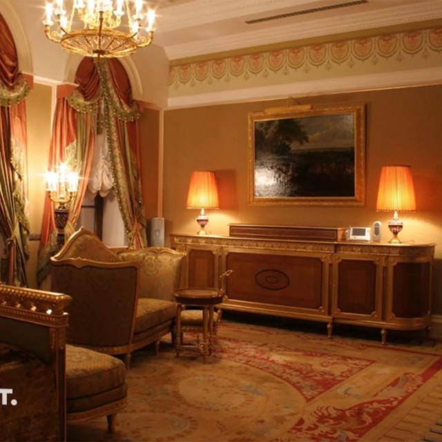 Luksuzna spavaća soba Vladimira Putina