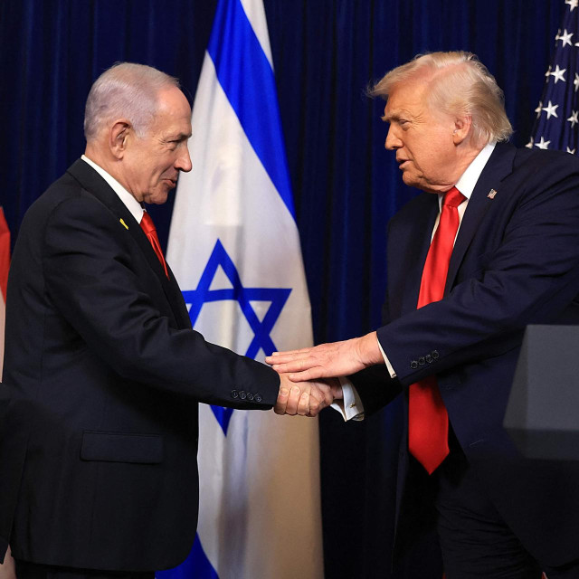 Benjamin Netanyahu i Donald Trump