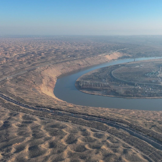 Primjer kineskog željezničkog sustava u jednoj od kineskih provincija