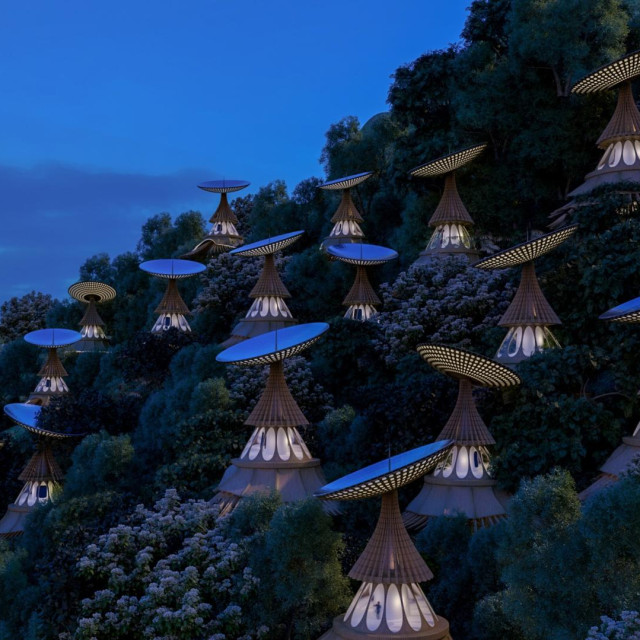 Fiji Solar Crown zamišljen je kao solarno-integrirani sustav života