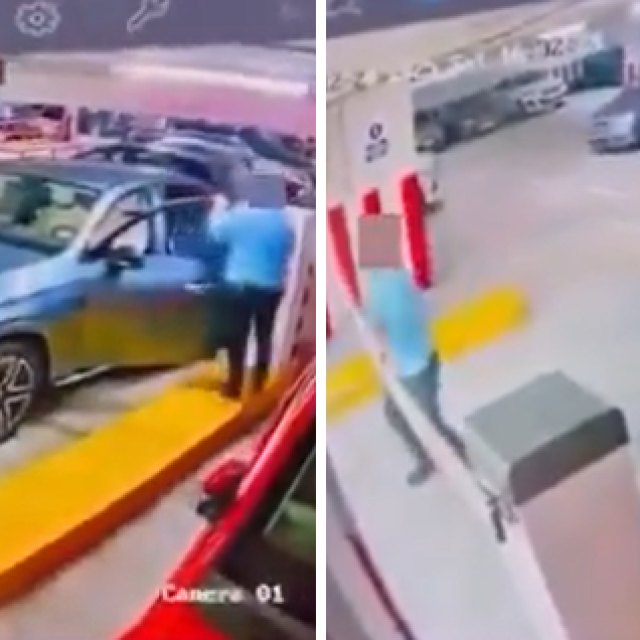 Vozačica uništava rampu u garaži