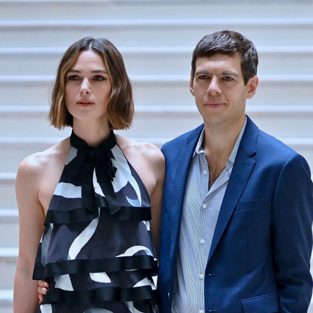 Keira Knightley and James Righton attend the Chanel Haute Couture Fall Winter 2025/2026 show as part of Paris Fashion Week on July 8, 2025 in Paris, France.,Image: 1019690962, License: Rights-managed, Restrictions:, Model Release: no, Credit line: Castel Franck/ABACA/Abaca Press/Profimedia