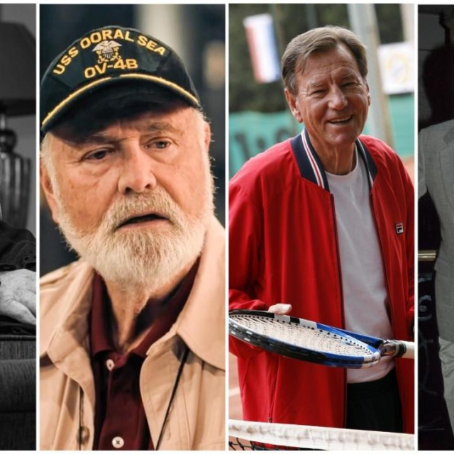 Gabi Novak, Rob Reiner, Nikola Pilić, Gene Hackman i supruga