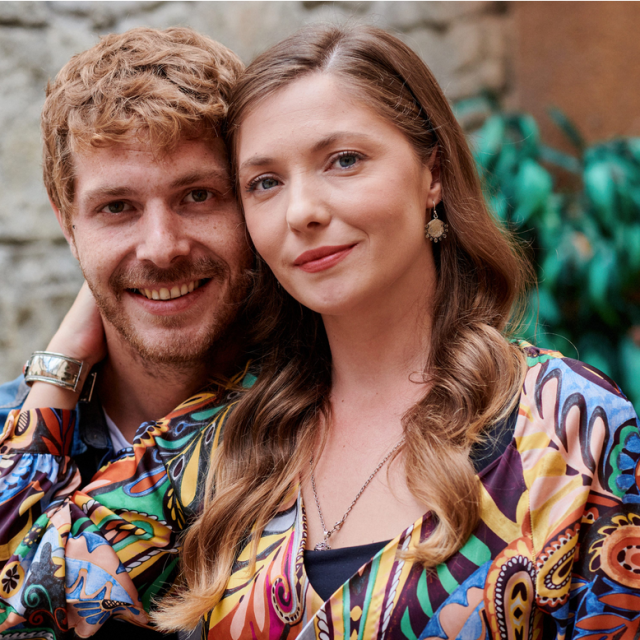 Jagoda Kumrić i Konstantin Haag u seriji ‘Kumovi‘