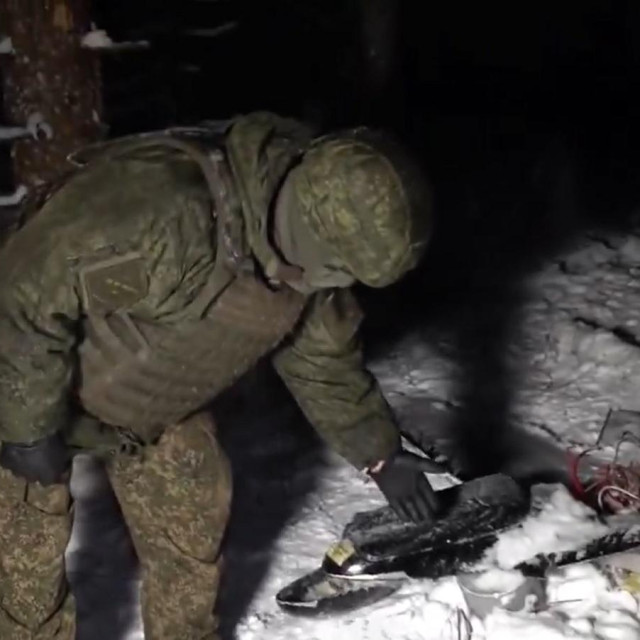 Snimka koja navodno prikazuje jedan od dronova lansiranih na Putinovu rezidenciju