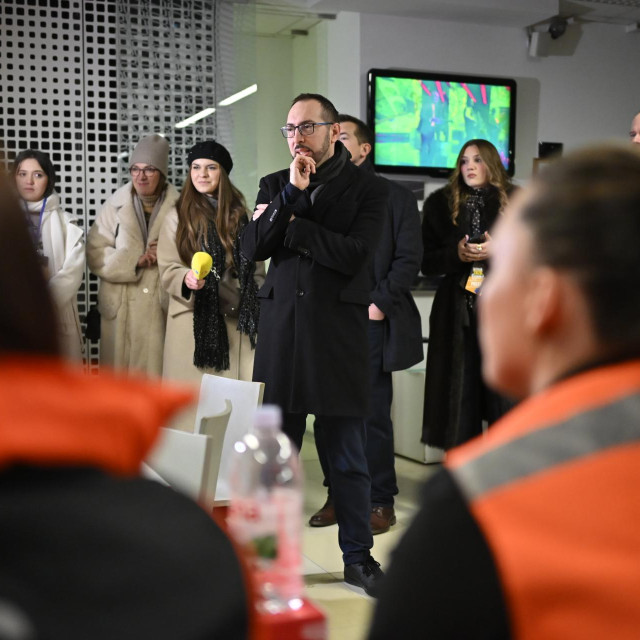 Gradonačelnik Tomislav Tomašević obišao je dežurne službe