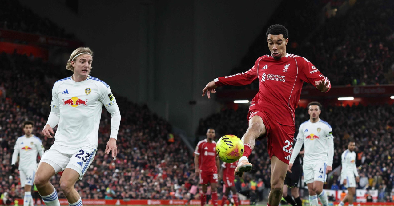 Liverpool in Leeds United na Anfieldu ostala brez zadetkov