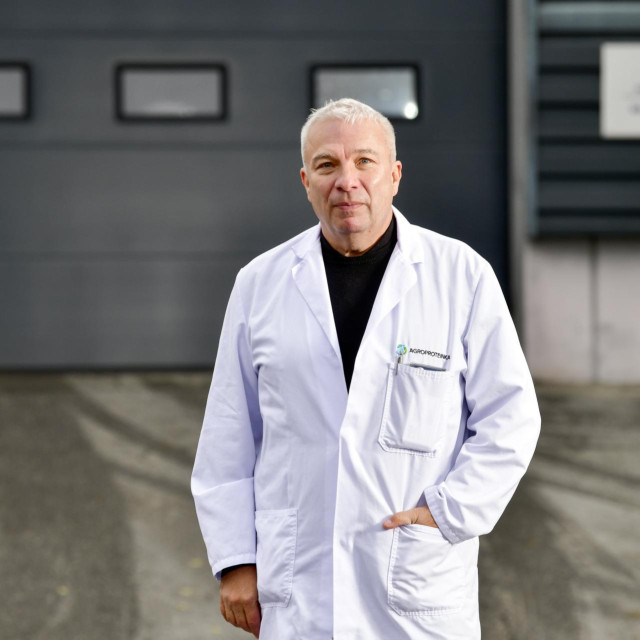 Sesvete, Zagreb, 151225. Strojarska cesta 11. Agroproteinka, pogon u kojem se zbrinjavaju rizicni nusproizvodi. Na fotografiji: Zlatko Heruc, clan Uprave Agroproteinke.