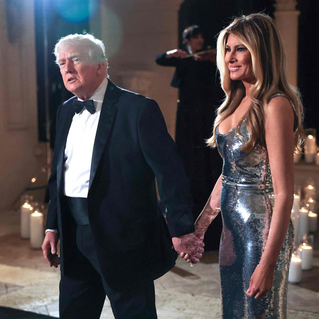 Donald Trump sa suprugom Melanijom