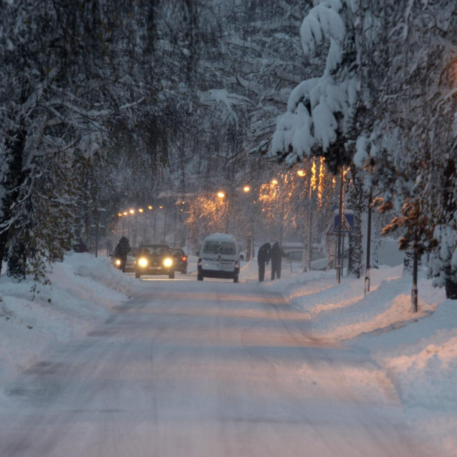 Ilustrativna fotografija, snijeg u Varaždinu
