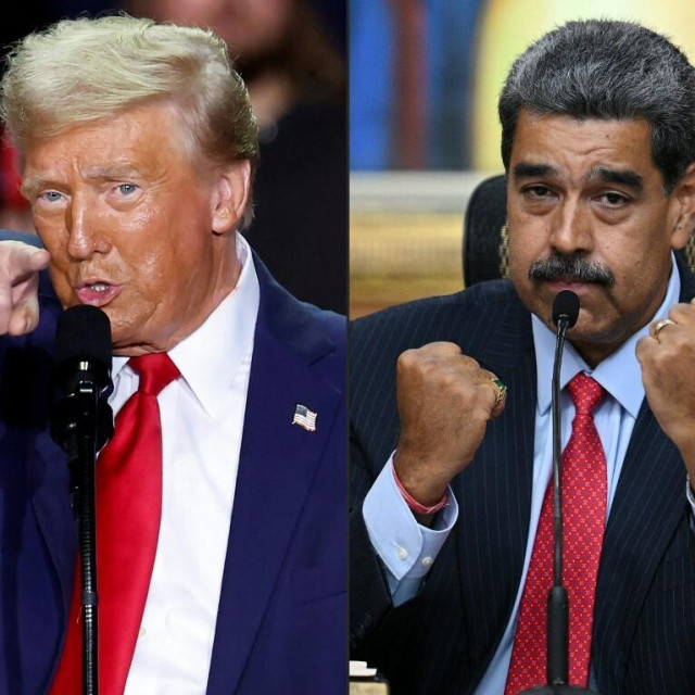Donald Trump i Nicolas Maduro