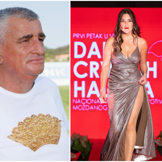 Miro Bulj i buduća snaha Pia Cvitković